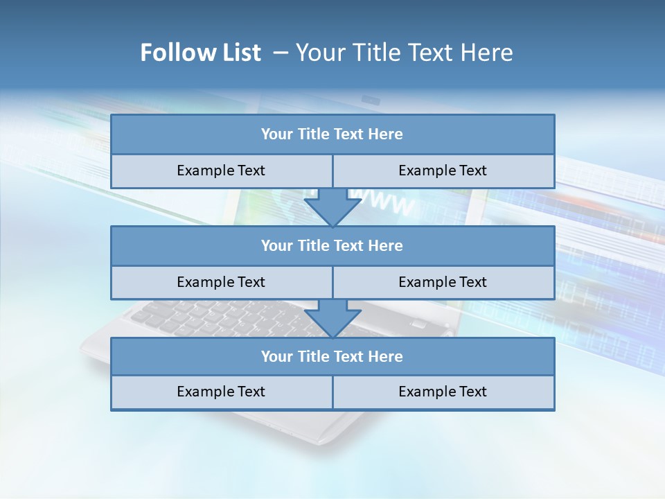 Browsing Sharing Background PowerPoint Template