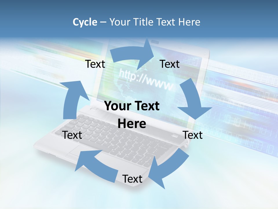 Browsing Sharing Background PowerPoint Template