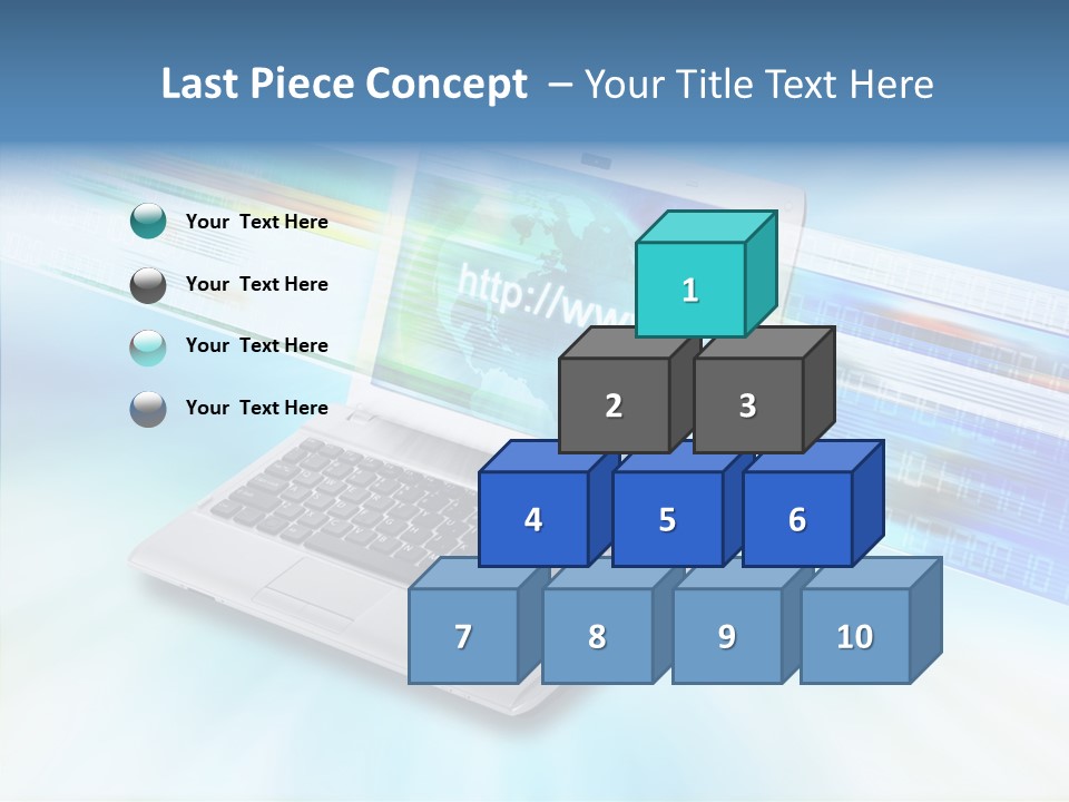 Browsing Sharing Background PowerPoint Template