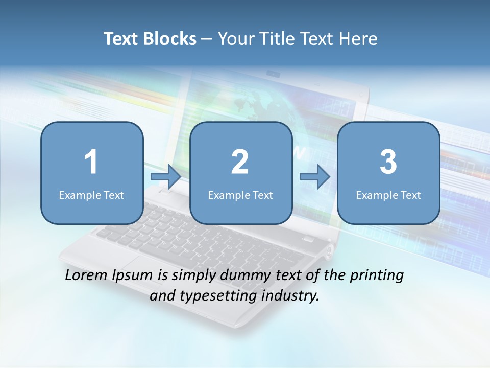 Browsing Sharing Background PowerPoint Template