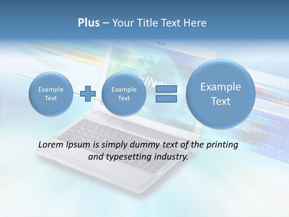 Browsing Sharing Background PowerPoint Template