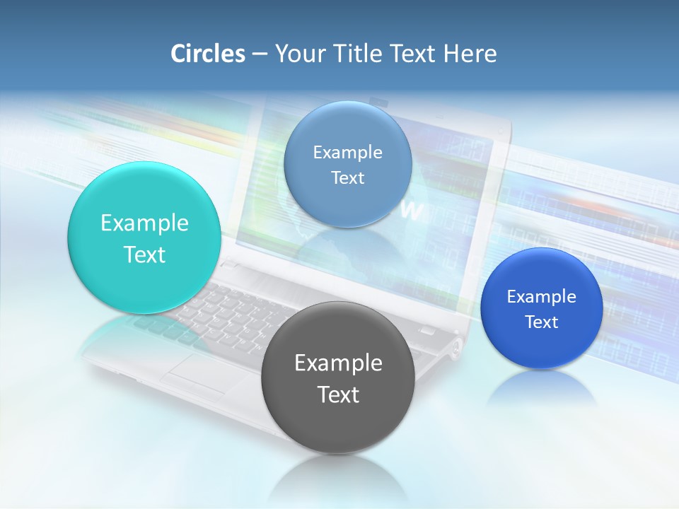 Browsing Sharing Background PowerPoint Template