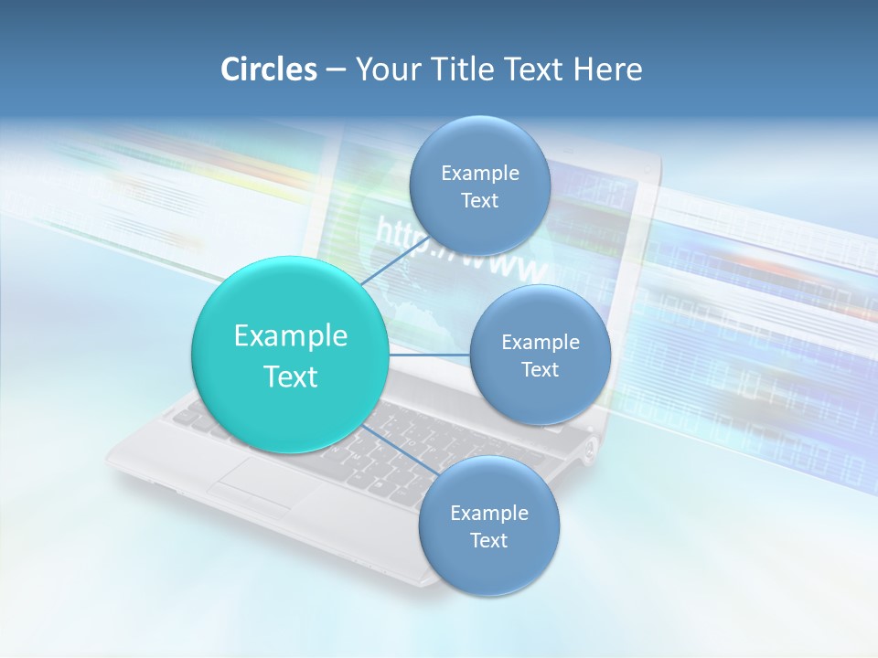 Browsing Sharing Background PowerPoint Template