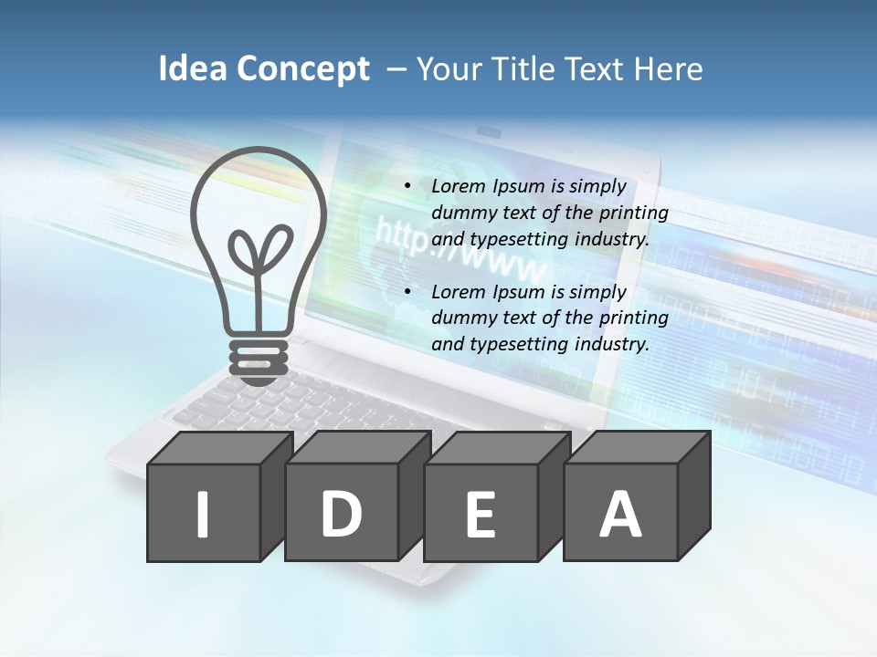 Browsing Sharing Background PowerPoint Template