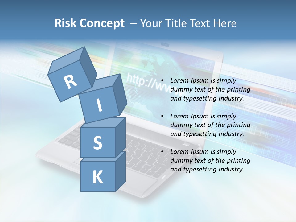 Browsing Sharing Background PowerPoint Template