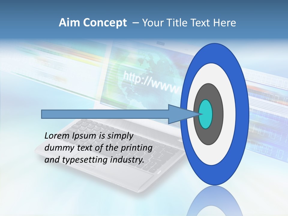 Browsing Sharing Background PowerPoint Template