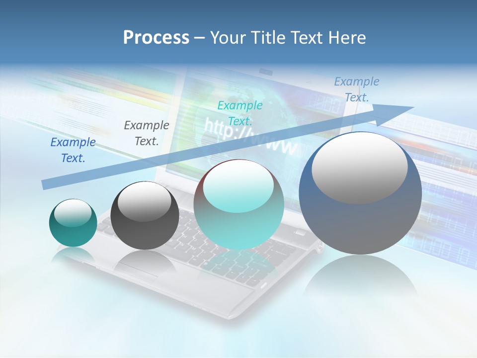 Browsing Sharing Background PowerPoint Template