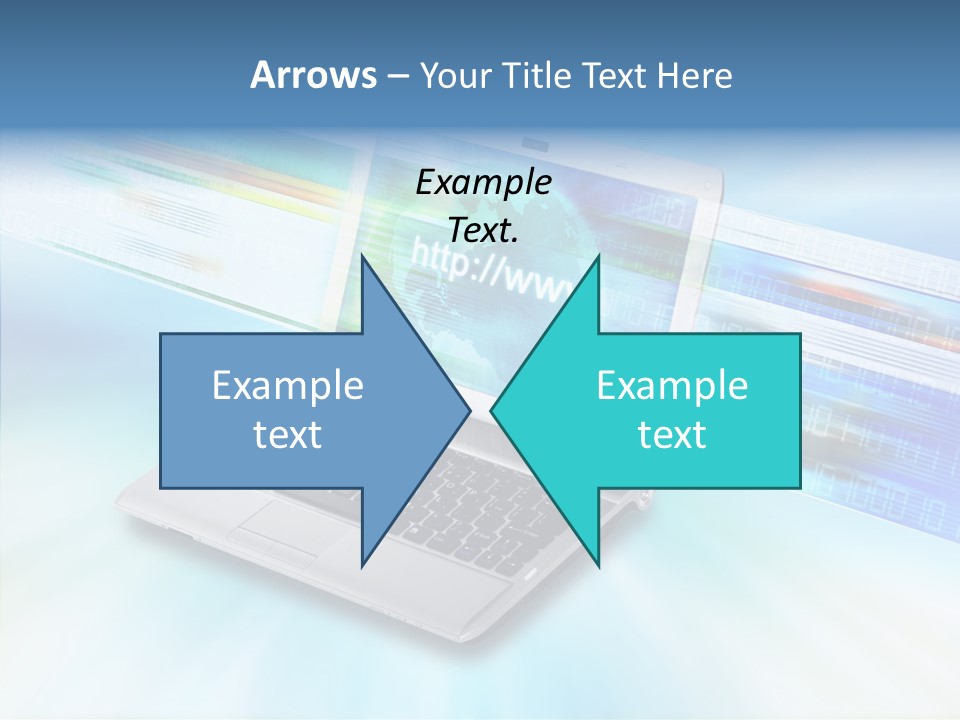 Browsing Sharing Background PowerPoint Template
