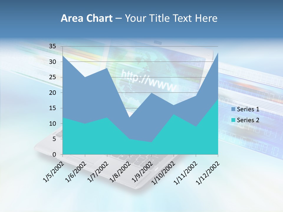 Browsing Sharing Background PowerPoint Template