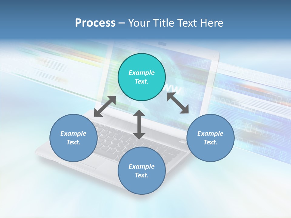 Browsing Sharing Background PowerPoint Template