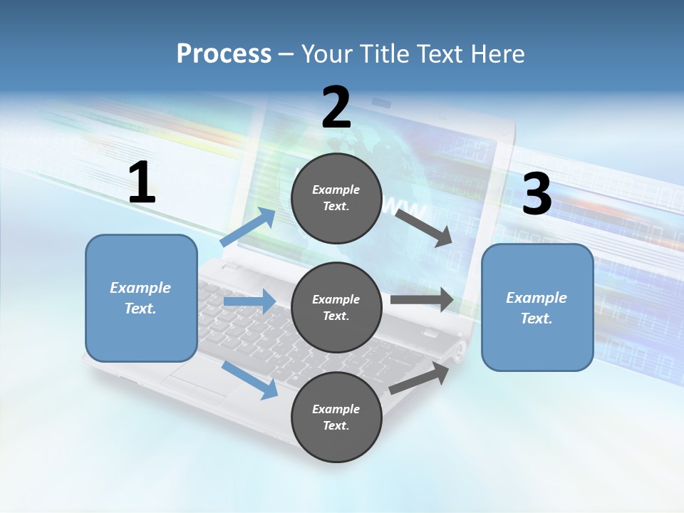 Browsing Sharing Background PowerPoint Template
