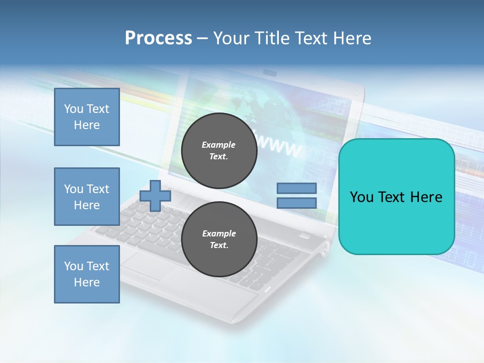Browsing Sharing Background PowerPoint Template