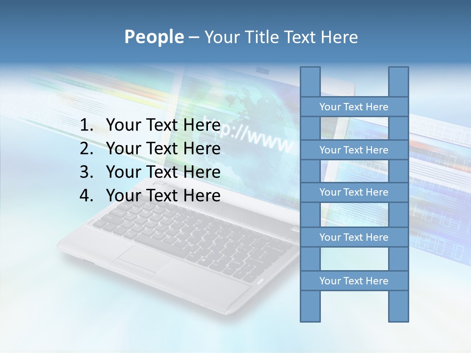 Browsing Sharing Background PowerPoint Template