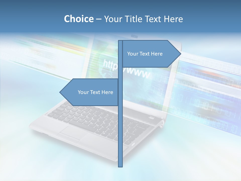 Browsing Sharing Background PowerPoint Template