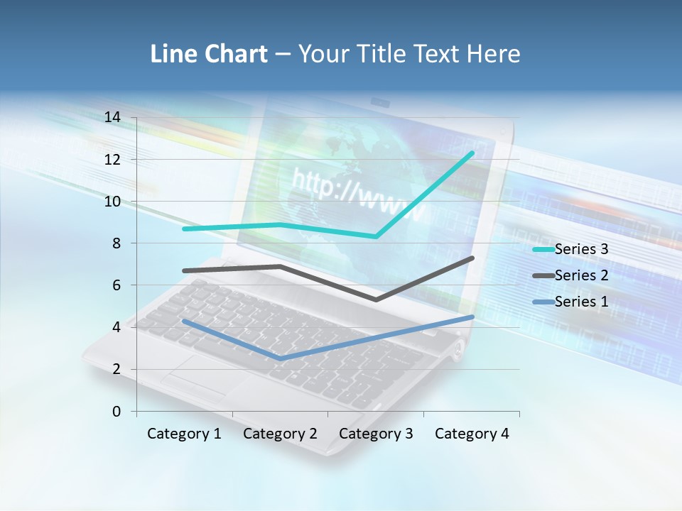 Browsing Sharing Background PowerPoint Template