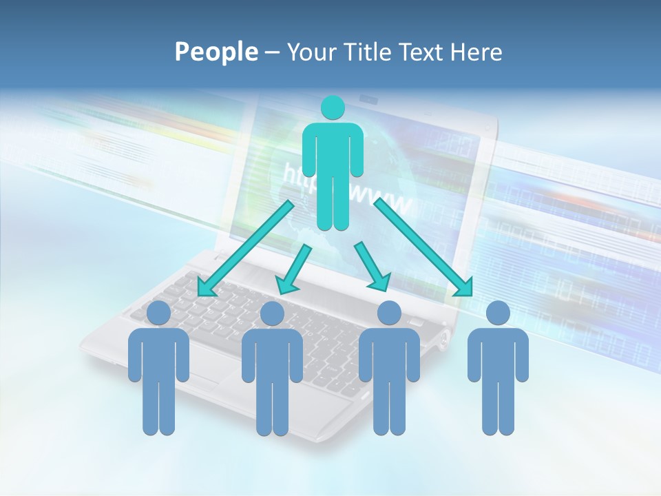 Browsing Sharing Background PowerPoint Template