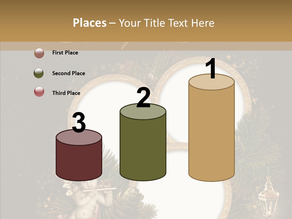 Candle Album Season PowerPoint Template