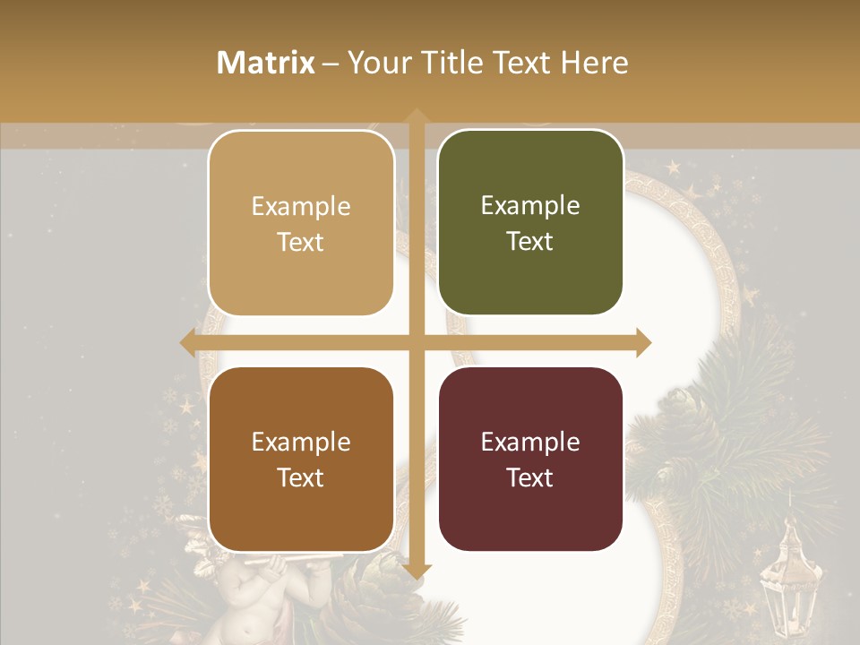 Candle Album Season PowerPoint Template