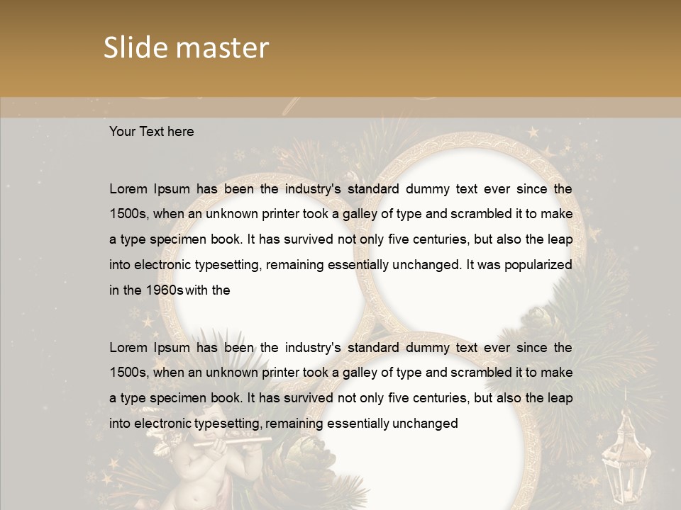 Candle Album Season PowerPoint Template