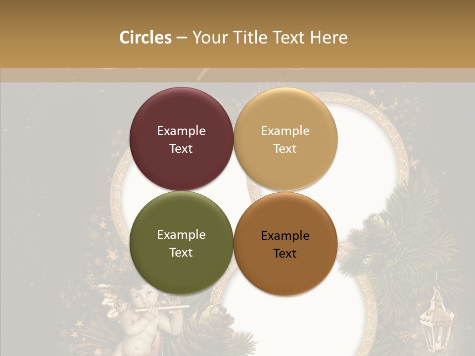 Candle Album Season PowerPoint Template