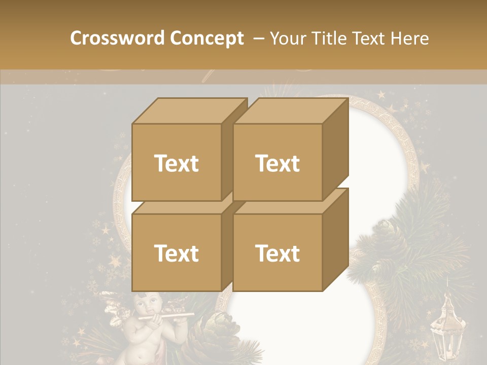 Candle Album Season PowerPoint Template