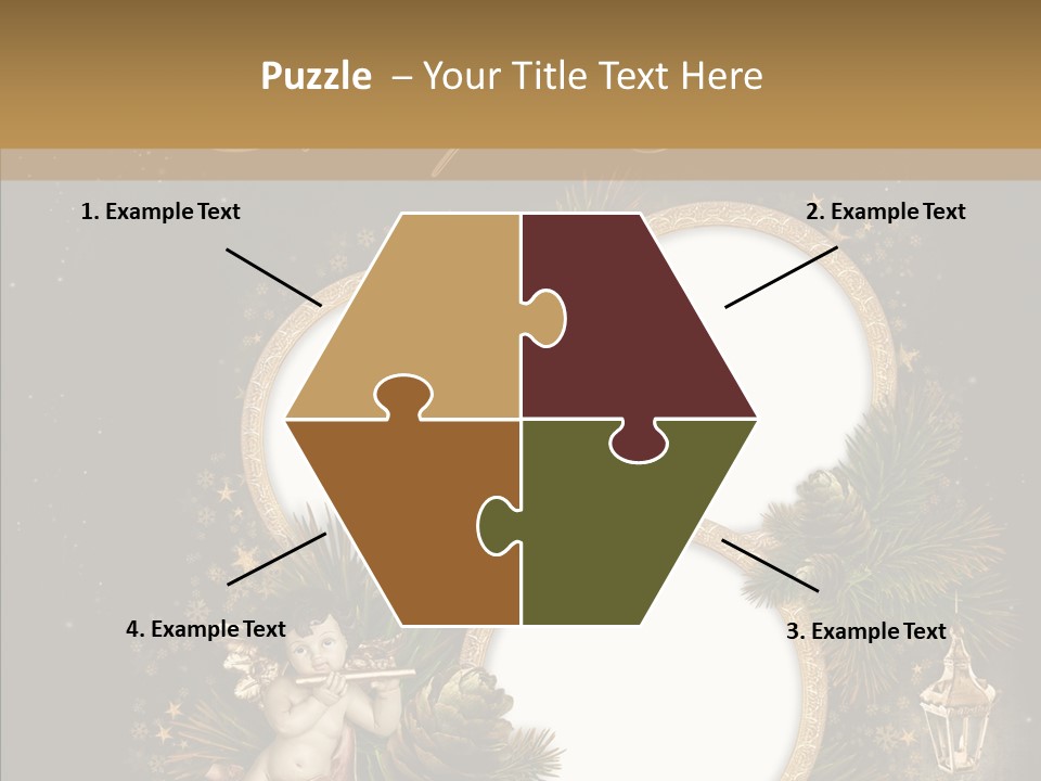 Candle Album Season PowerPoint Template