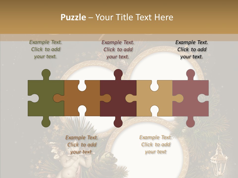 Candle Album Season PowerPoint Template