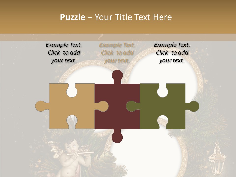 Candle Album Season PowerPoint Template