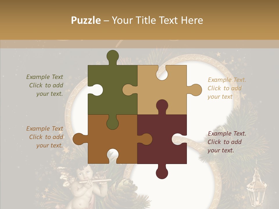 Candle Album Season PowerPoint Template