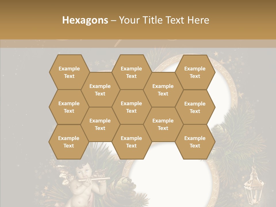 Candle Album Season PowerPoint Template