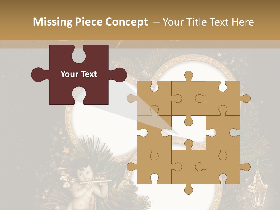 Candle Album Season PowerPoint Template