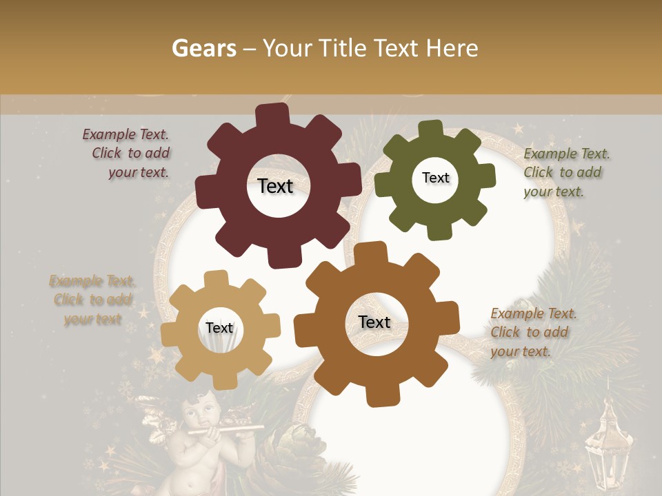 Candle Album Season PowerPoint Template