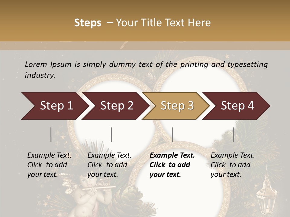 Candle Album Season PowerPoint Template