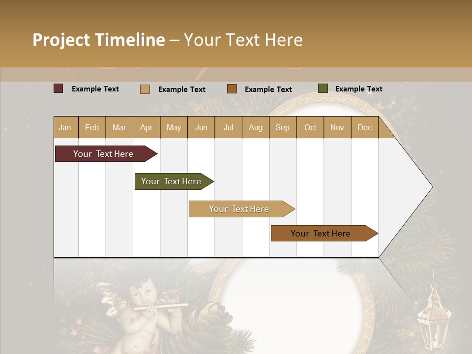 Candle Album Season PowerPoint Template
