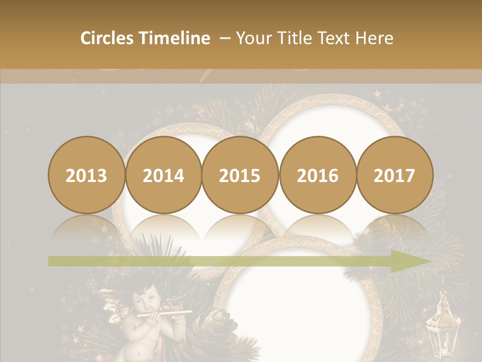 Candle Album Season PowerPoint Template