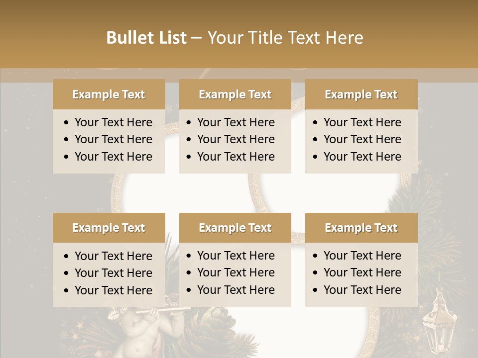 Candle Album Season PowerPoint Template