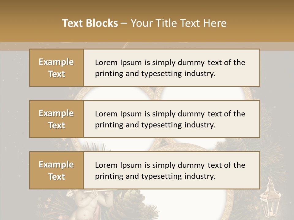 Candle Album Season PowerPoint Template