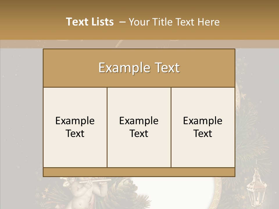 Candle Album Season PowerPoint Template