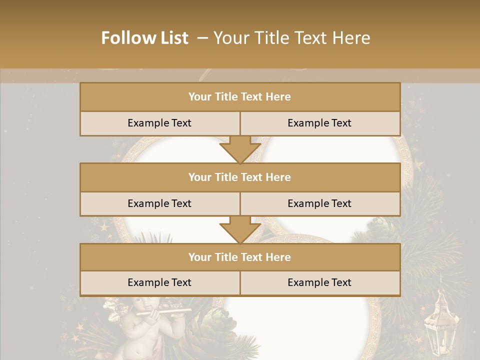 Candle Album Season PowerPoint Template