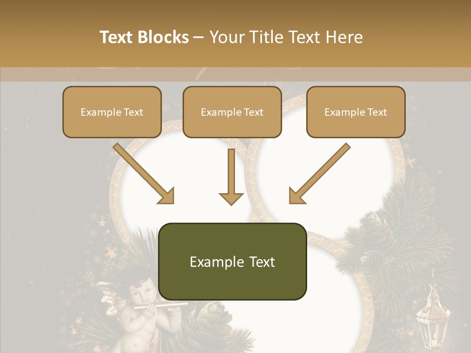 Candle Album Season PowerPoint Template