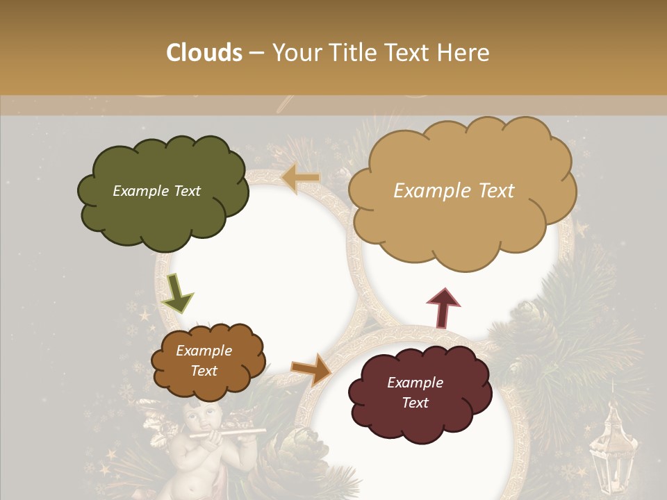 Candle Album Season PowerPoint Template