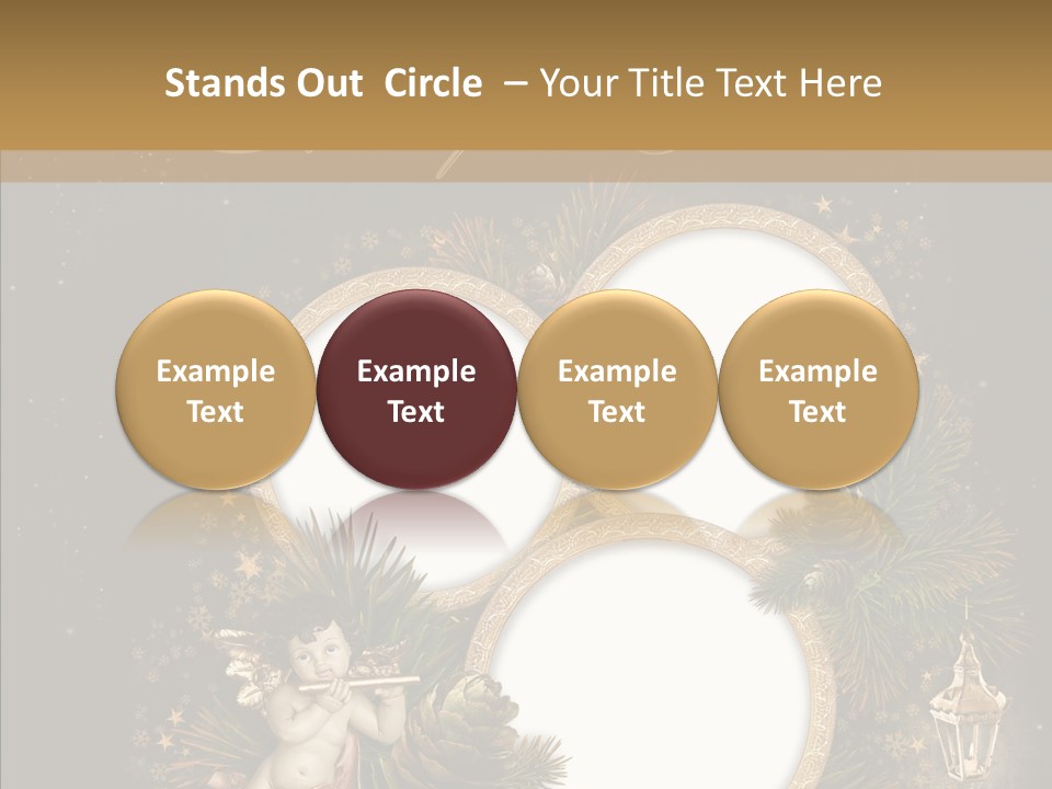 Candle Album Season PowerPoint Template