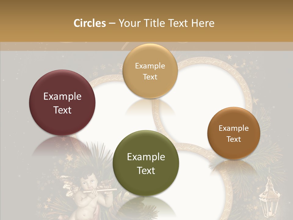 Candle Album Season PowerPoint Template