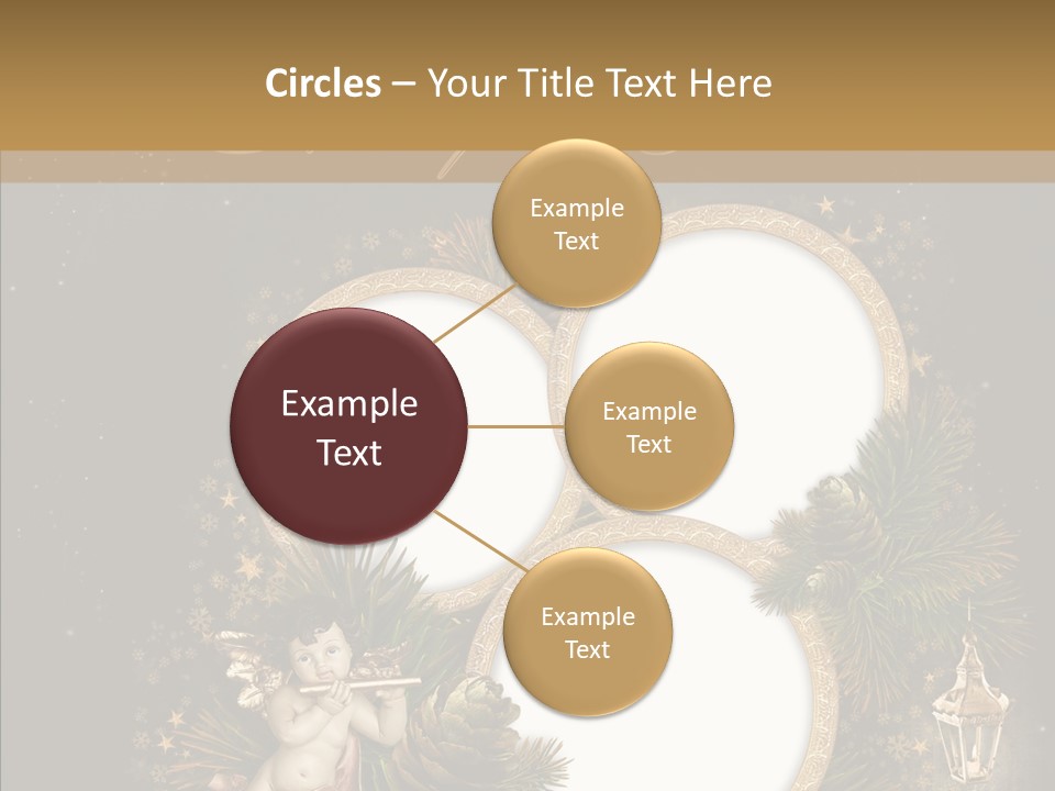 Candle Album Season PowerPoint Template