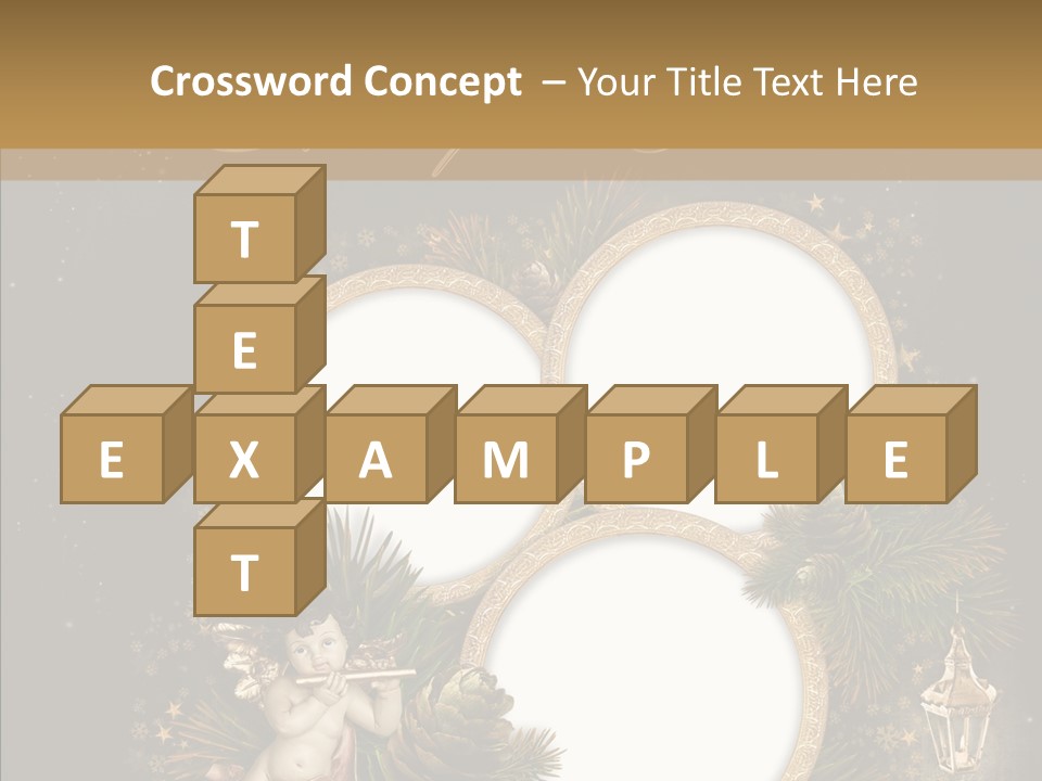 Candle Album Season PowerPoint Template