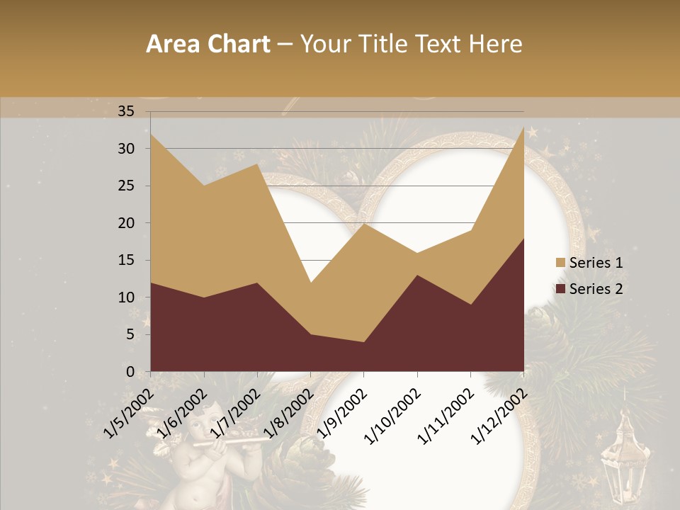 Candle Album Season PowerPoint Template
