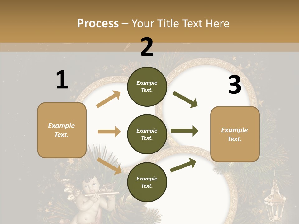 Candle Album Season PowerPoint Template
