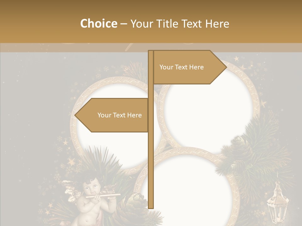 Candle Album Season PowerPoint Template