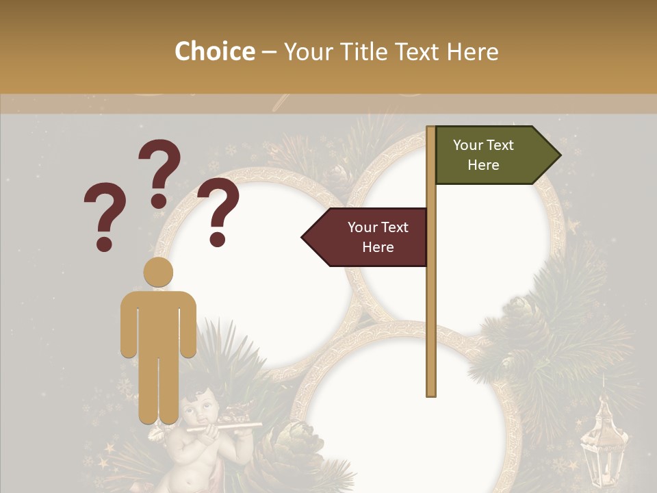 Candle Album Season PowerPoint Template