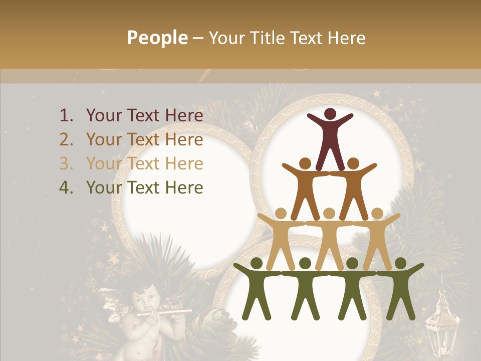 Candle Album Season PowerPoint Template